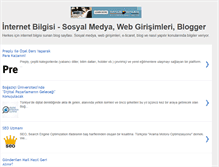 Tablet Screenshot of internetbilgisi.com